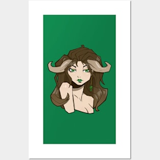 Taurus Portrait Posters and Art